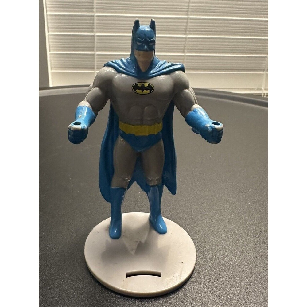 Vintage Batman DC Comics Action Figure Cup Holder Burger King 1988 RARE ORIGINAL